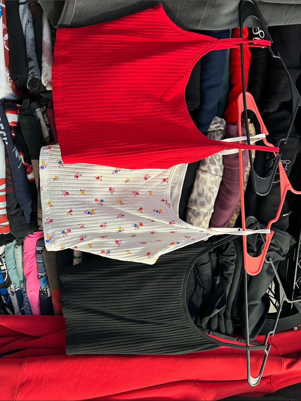 Old Navy Red, Navy & Black Mixed Tops Pack